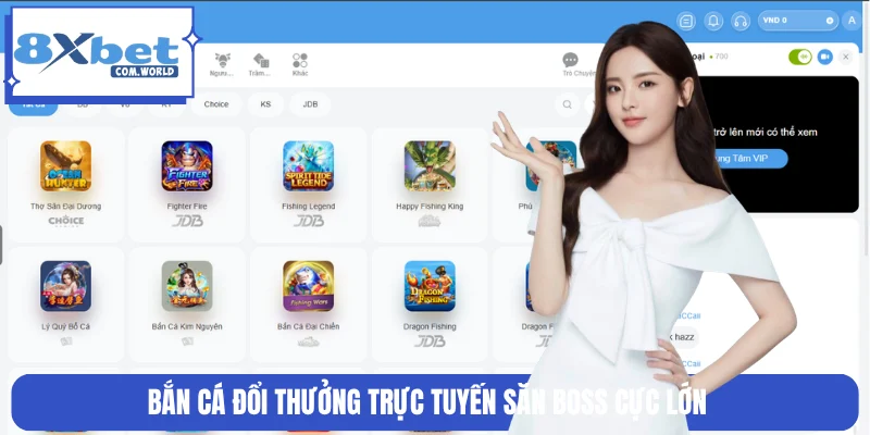 Săn boss hấp dẫn cùng kho game bắn cá đa dạng
